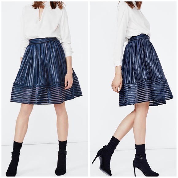 Maje Dresses & Skirts - Maje JAMES honeycomb knit midi skirt 1 (XS/S)